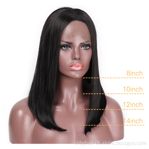 Free Shipping Brazilian Human Hair Short Bob Lace Front Wigs,Short 8 Inch Natural Virgin Hair Human Lace Wigs Bob Wigs